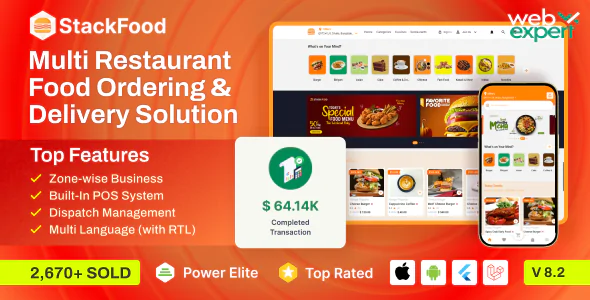 Multi Restaurant - Food Delivery App with Laravel Admin and Restaurant Panel